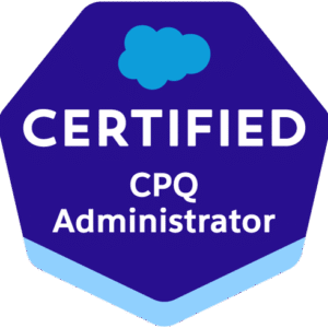 Salesforce Certified CPQ Administrator