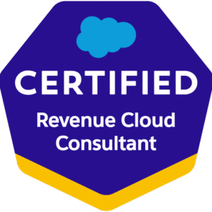 Salesforce Certified Revenue Cloud Consultant