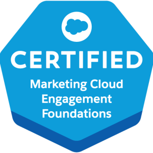 Salesforce Certified Marketing Cloud Engagement Foundations