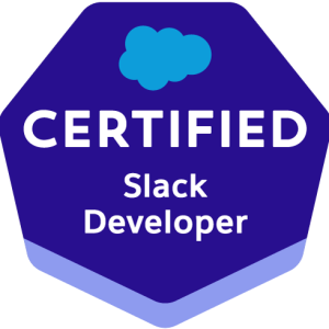 Salesforce Certified Slack Developer