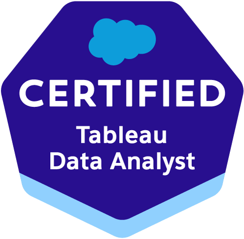 Salesforce Certified Tableau Data Analyst