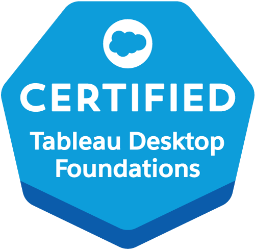 Salesforce Certified Tableau Desktop Foundations
